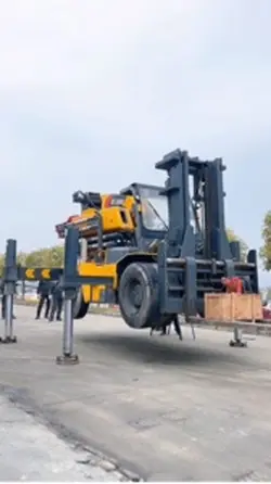 Forklift crane