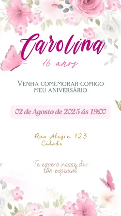 Convite Aniversário