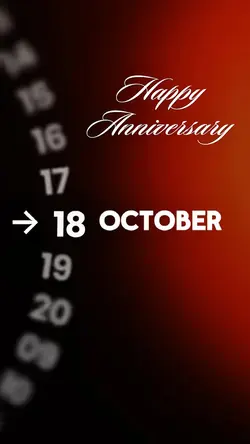 ANNIVERSARY 18 OCT