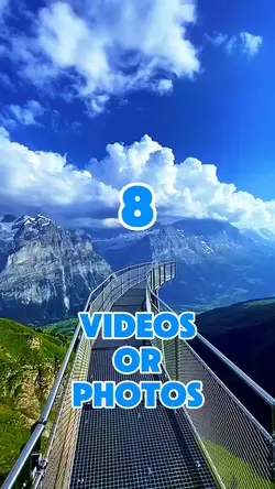 8 videos or photos 
