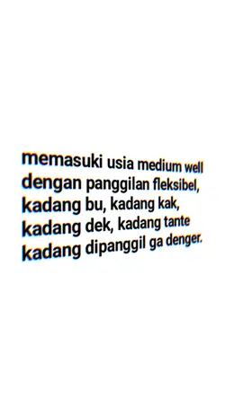 memasuki usia yang