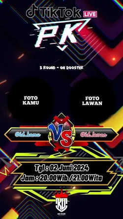 Banner PK Tiktok
