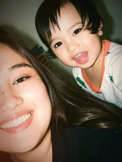Mother and son