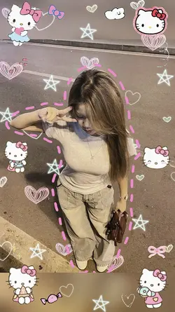 Tách nền Hello Kitty