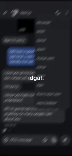IDGAF