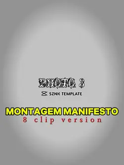 MONTAGEM MANIFESTO