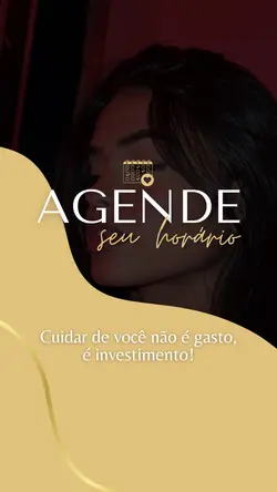 Agende seu horário 