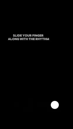 Slide your finger