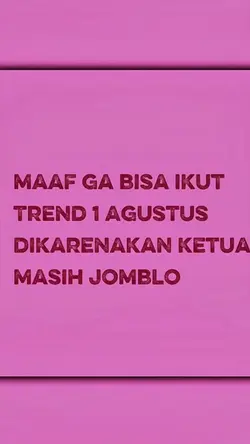 jj trend 1 Agustus