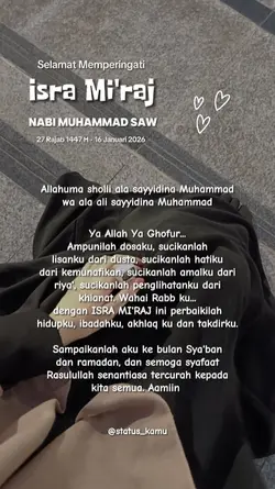isra mi'raj 2026