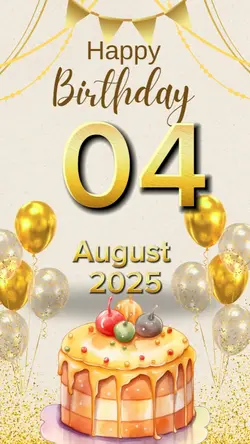 birthday 04 August 