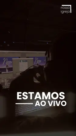 Estamos ao vivo