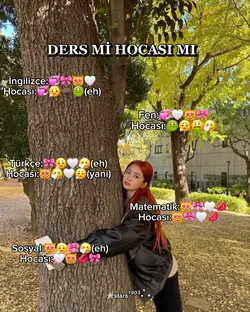 ders mi hocası mı