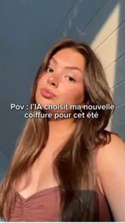 L’ia choisi ma 💇🏼‍♀️