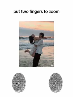 put two fingers 