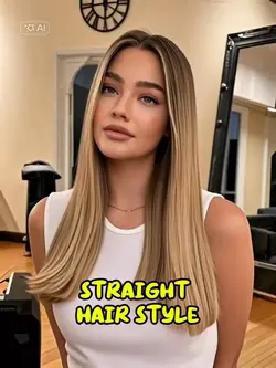 Straight Hair Style