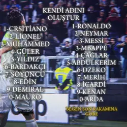 ADINI OLUŞTUR