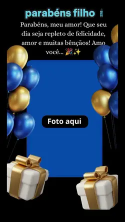 parabéns filho 