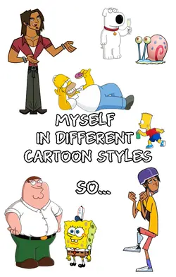  Cartoon styles 