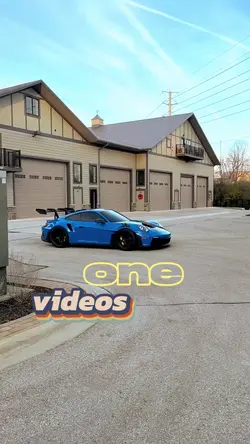 blue supercar