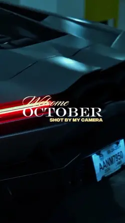 WELCOME OCTOBER 