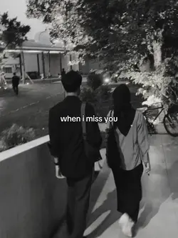 when i miss you