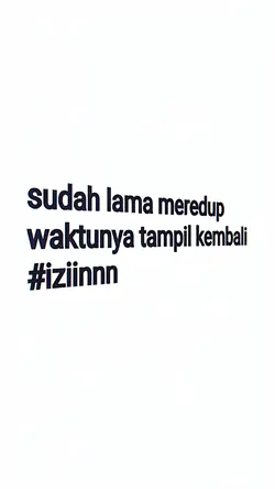 SUDAH LAMA MEREDUP