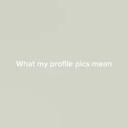 Profile pic means
