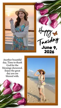Tuesday 9 june 2026