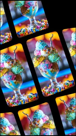 Ice cream food