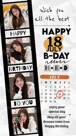 18 JULY HBD