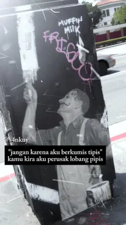 aku berkumis tipis