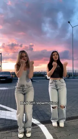 Bad girl slowmotion