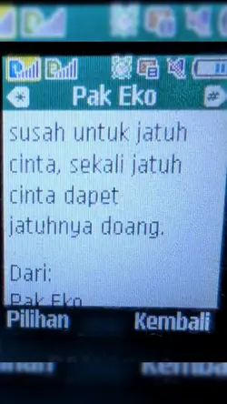 susah untuk jatuh 