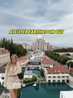 Earth zoom out AI