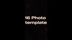16 Photos Template