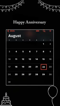anniv 22 august 2025