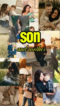 son and mother 