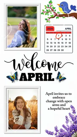 WELCOME APRIL