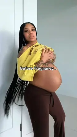 before after pregnan
