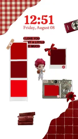 red wallpaper