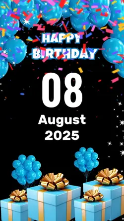 hbd 08 August 2025