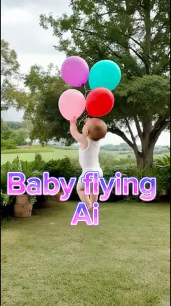 Baby flying ai
