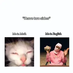 I have to side