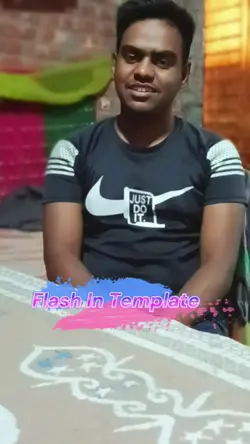 Flash In Template 