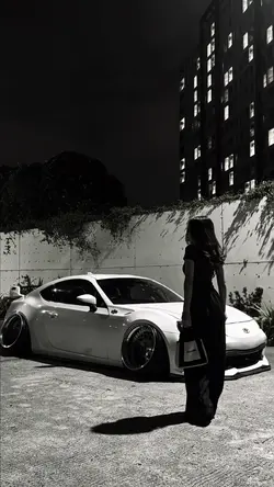 Black and white