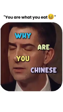 You are Chinese 