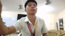 The man can be moved