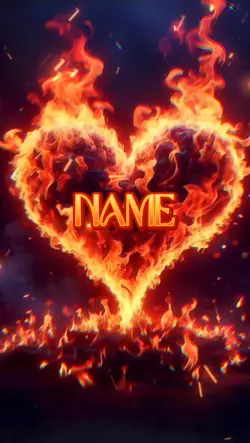 Flame Heart ❤️🔥