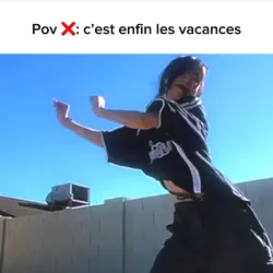 C’est les vacances 🥹